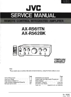 JVC AXR-562-BK-Service-Manual
